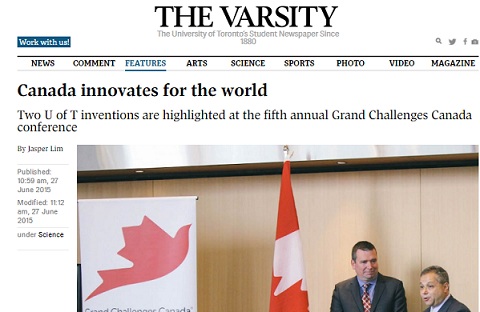 The Varsity Report: Canada innovates for the world